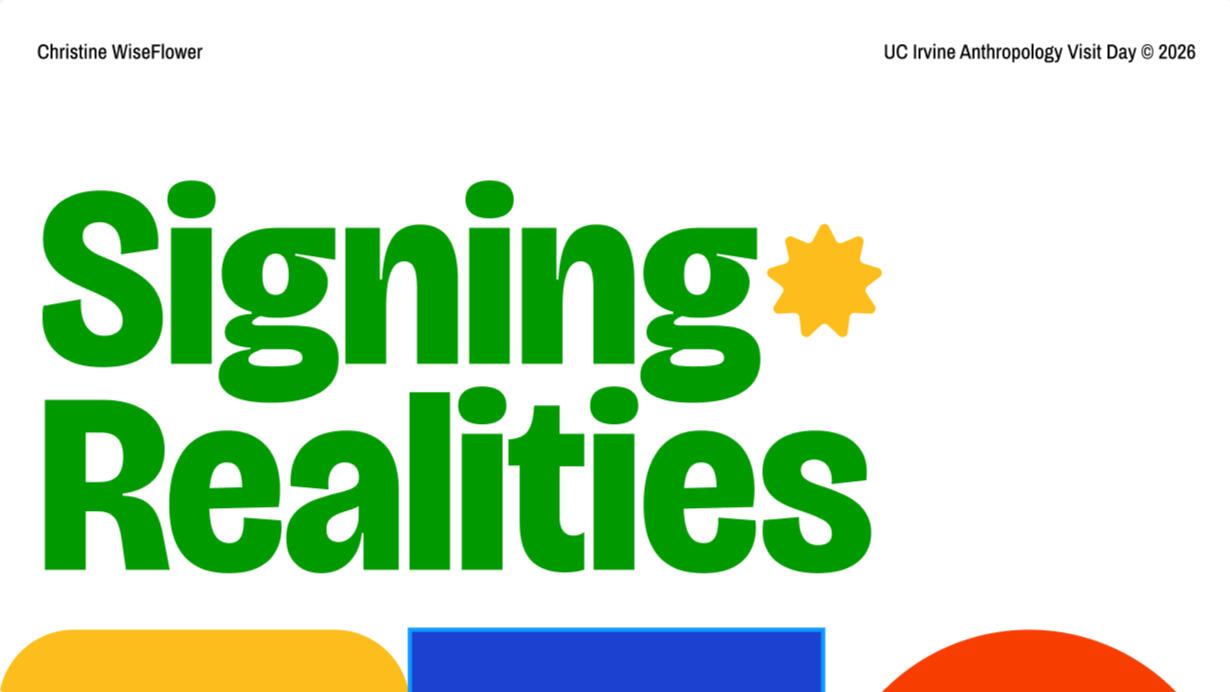 Signing Realities, 2026